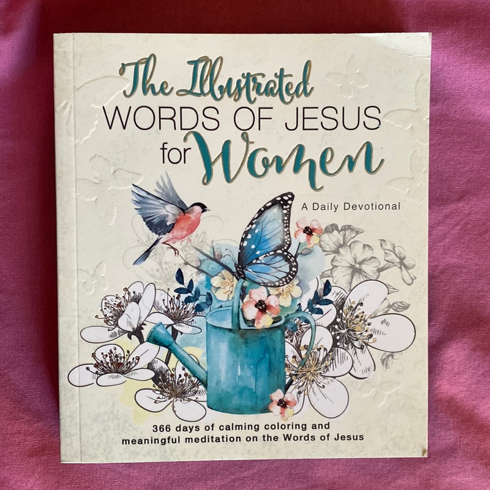 The illustrated words of Jesus for women, a daily devotional